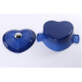 Enamel Heart Dutch Oven Cast Iron